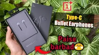 One Plus Type-C Bullet earphones review | One plus earphone sound quality | Best Type-C earphones