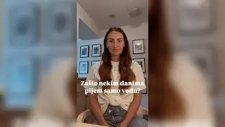 Zbog čega nekim danima pijem samo vodu? Moja razmišljanja i osećaji tih dana 💭
