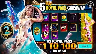 5 Royal Pass Giveaway Winners | 2 Xsuit Giveaway | #bgmi  #battlegroundsmobileindia #arpanarena