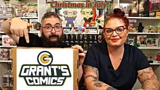 Grant's Comics $74 Christmas in July Comic Book Mystery Box
