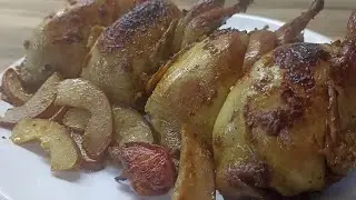 Перепела в духовке. Царский рецепт.