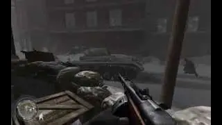 Call of Duty 2(Deutsch) Mission 3 part 2///Panzer Zerstörung like a boss///