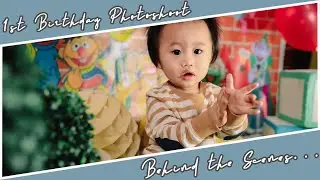 BABY DEUS 1ST BIRTHDAY PHOTOSHOOT | BEHIND THE SCENES | IdaRu PH