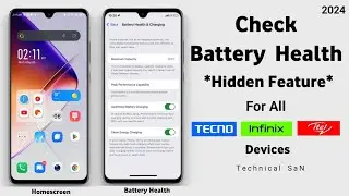 How to Check Battery Health in Tecno, Infinix & Itel Devices | Hidden Feature