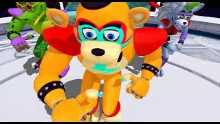 【MMD × FNAF Security Breach】Bad Romance