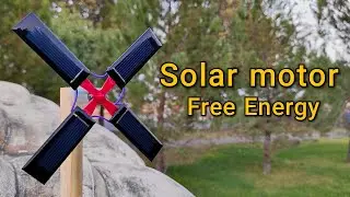 Solar motor -How to make solar Mendocino Motor | How to Make Free Energy Solar Motor