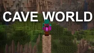I Tried To Beat Minecraft In A Cave Only World
