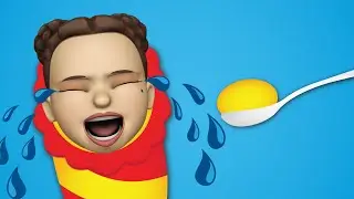 Mommy, Mommy give me Yummy 👶🍼 | Memoji Dances - Kids Songs