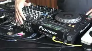 Pioneer V3 - Tocando com CDJ e Mixer sem cabo de audio?