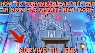 how to Clear/survive till the end New crimson castle | bgmi 3.4 update new mode tips and tricks