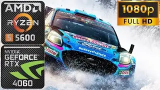 EA Sports WRC | RTX 4060 + Ryzen 5 5600 | 1080p | FPS Test