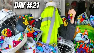 Painting Random $&*% in my House!! (SATISFYING)
