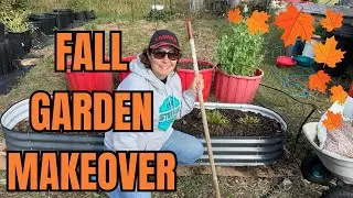 New Garden Bed Setup - Fall Planting Strawberries and Garlic
