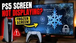How to fix PS5 NO SIGNAL on TV | PS5 Black/Frozen Screen EASY FIX |