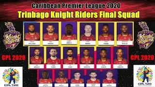 Trinbago Knight Riders Full Squad 2020// TKR// CPL All Team Squad// CPLT20// By CRICKETIAN