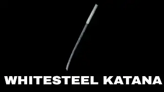 Dark Souls 2 White Blacksteel Katana Showcase (Whitesteel Katana)