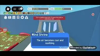 Donating 500 Choose-A-Mythic Eggs to wind shrine in Bee swarm simulator public test realm
