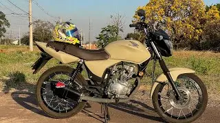 Titan 150 de cor exclusiva, projeto incrível