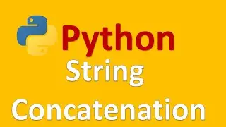 Examples on String concatenation in Python
