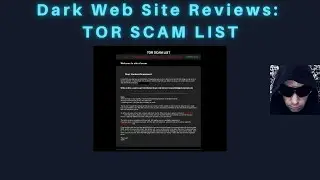 Dark Web Site Review: TOR Scam List