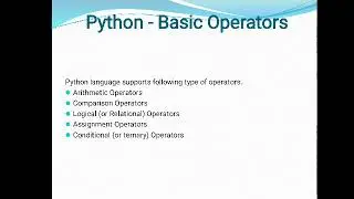 Python Operators
