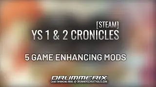 Ys I & II Chronicles +5 Cheats Demo (God Mode, One Hit Kill, Easy Level Up, Infinite Gold)