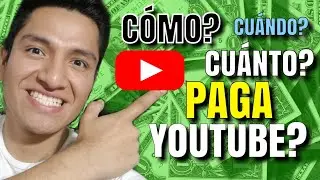 Cómo, cuando y cuanto PAGA YOUTUBE sin MENTIRAS y muestro lo que Gano 🤑