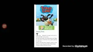 BabyFirst airs Timmy Time now?!