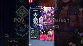 This Wattson hides her SWEATY stats!  #apexlegends #apex  #apexlegendsclips
