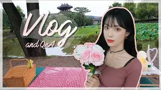 (eng) Going out for the first time after being an Kpop trainee VLOG | Q&A.
