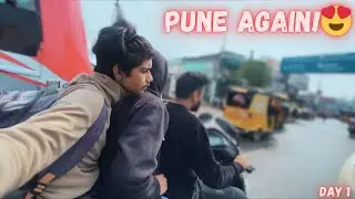 3 ediots banke nikl gya mai toh😝|| jabalpur to pune🔥by train || day 1