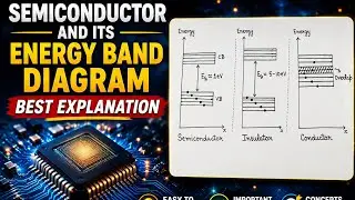 Semiconductor || Energy Band Diagram Of Semiconductor