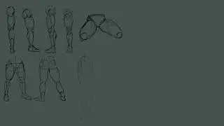 Drawing Everyday To Improve - Day 8 Legs