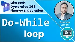 do while in X++ D365 F&O