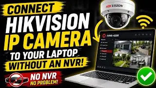 HOW TO ADD AND VIEW HIKVSION IP CAMERAS ON YOUR LAPTOP WITHOUT NVR USING IVMS