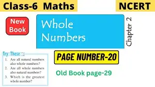 Class 6 Maths Chapter 2 Whole Numbers | Try these page 20 solution | Try these page 29 solution