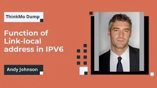 【ThinkMo】 Function of Link-local address in IPV6