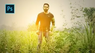 Photoshop Tutorial - Outdoor Photo Editing Sunset Effects