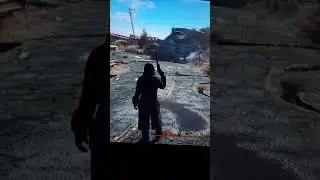 Fallout 4 Veteran Ranger armor just messing around