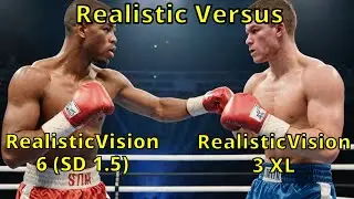 Realistic Versus: RealisticVision 6 vs RealisticVision 3 XL | Stable Diffusion en español