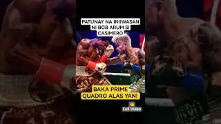 ANG DAHILAN KUNG BAKIT INIIWASAN TALAGA NI BOB ARUM SI QUADRO ALAS #shorts #boxer #mannypacquiao