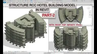 REVIT STRUCTURE RCC HOTEL BUILDING IN REVIT PART-2 IN HINDI