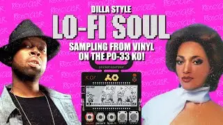 LOFI SOUL BEATMAKING ON THE PO33KO: SOME DILLA TYPE STUFF!