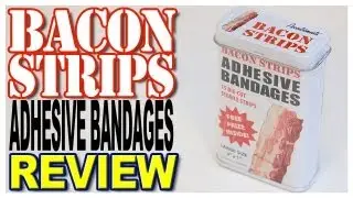 Bacon Strips Adhesive Bandages Review