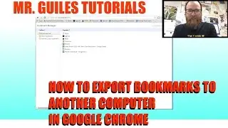 How To Export Bookmarks To Another Computer in Chrome