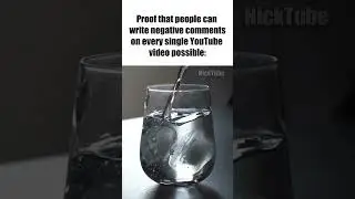 It's Literally Just A Glass Of Water Guys
