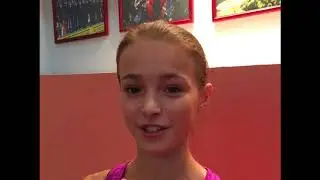 Аня Щербакова. Контрольные прокаты юниоров. 2018