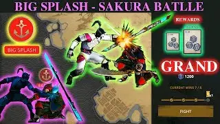 Big Splash Event: Sakura Defeat Crooked-Face (GRAND) || Shadow Fight 3 Official √