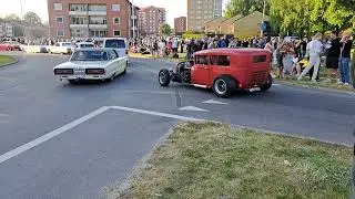 cruising powermeet hässleholm 2024 RATROD DONUT