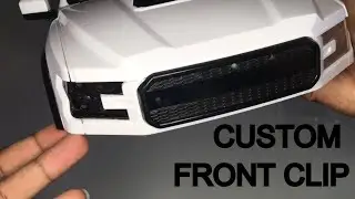 KYX ABS Raptor Hard Body Build Part 2 - Front Clip & Trim Pieces Installed